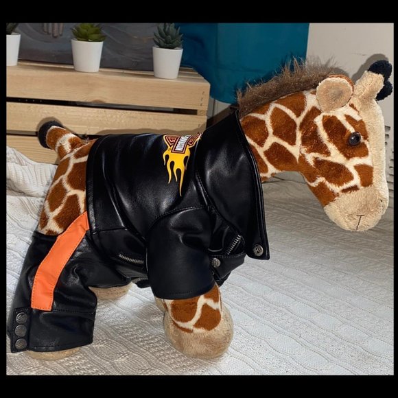 Harley-Davidson/Build-A-Bear Other - Build-A-Bear/Harley Davidson Leather Jacket Giraff